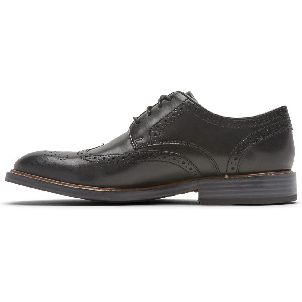 Rockport Snøre Sko Herre Svart - Kenton Wingtip - LNTU16708